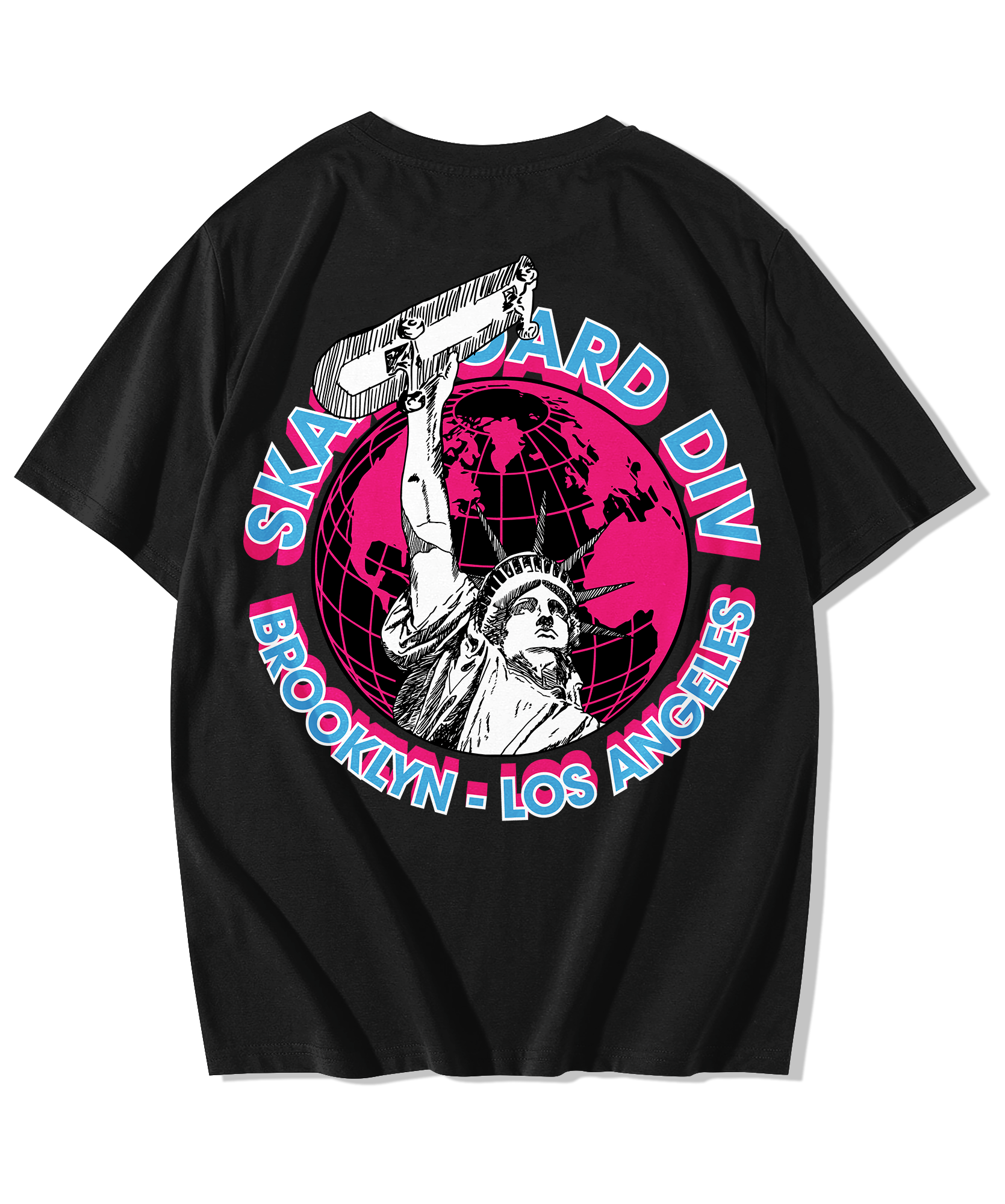 Alfaq Brooklyn Los Angeles Oversized T-Shirt - Alfaq